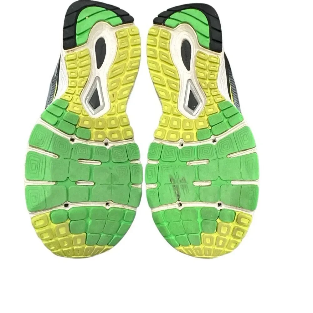 New Balance Fresh‎ Foam 880 v7 Running Athletic Shoes Gray Yellow Men's 10.5 D - Picture 6 of 8